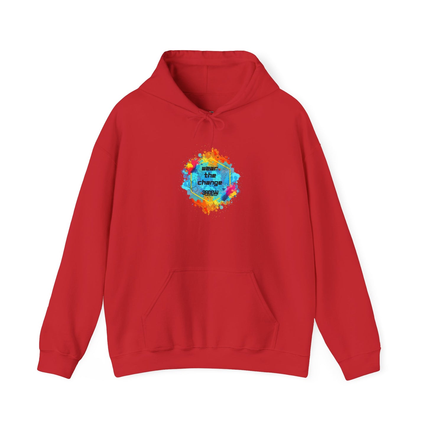 3RDEW² | Wear the Change | Third Eye Wide Wear |  Unisex Heavy Blend™ Hoodie