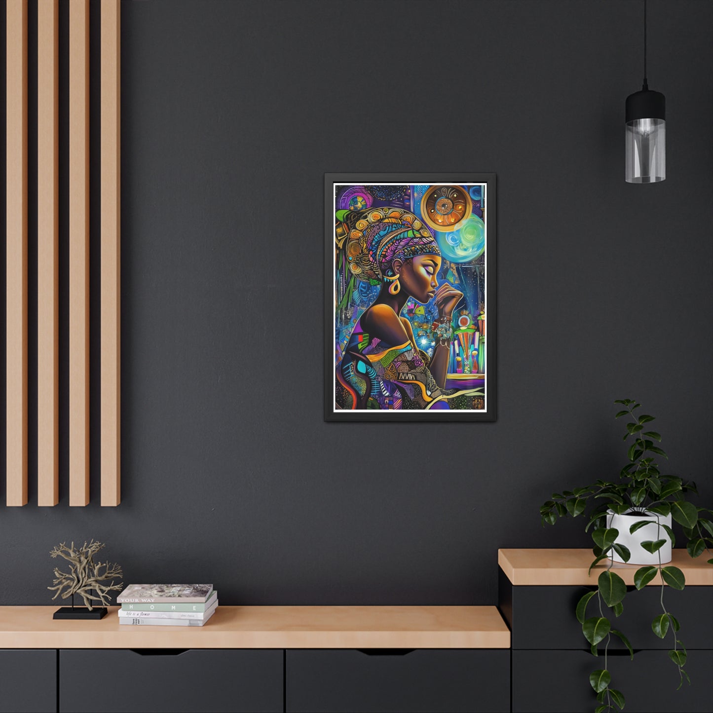 ThurmanatorX Art | Stardust Reunion | Aphrochrysalis | Framed Poster Print