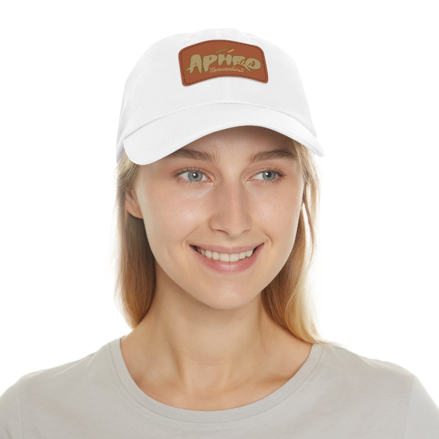 Dad Hat with Leather Patch (Rectangle) 803x508