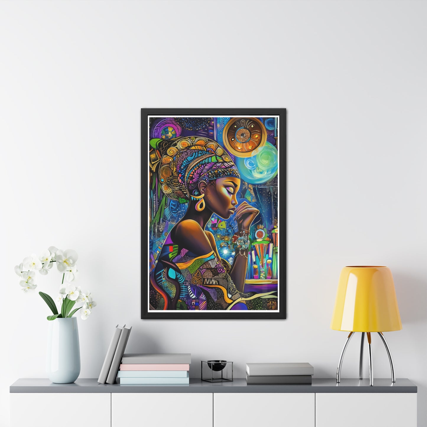 ThurmanatorX Art | Stardust Reunion | Aphrochrysalis | Framed Poster Print