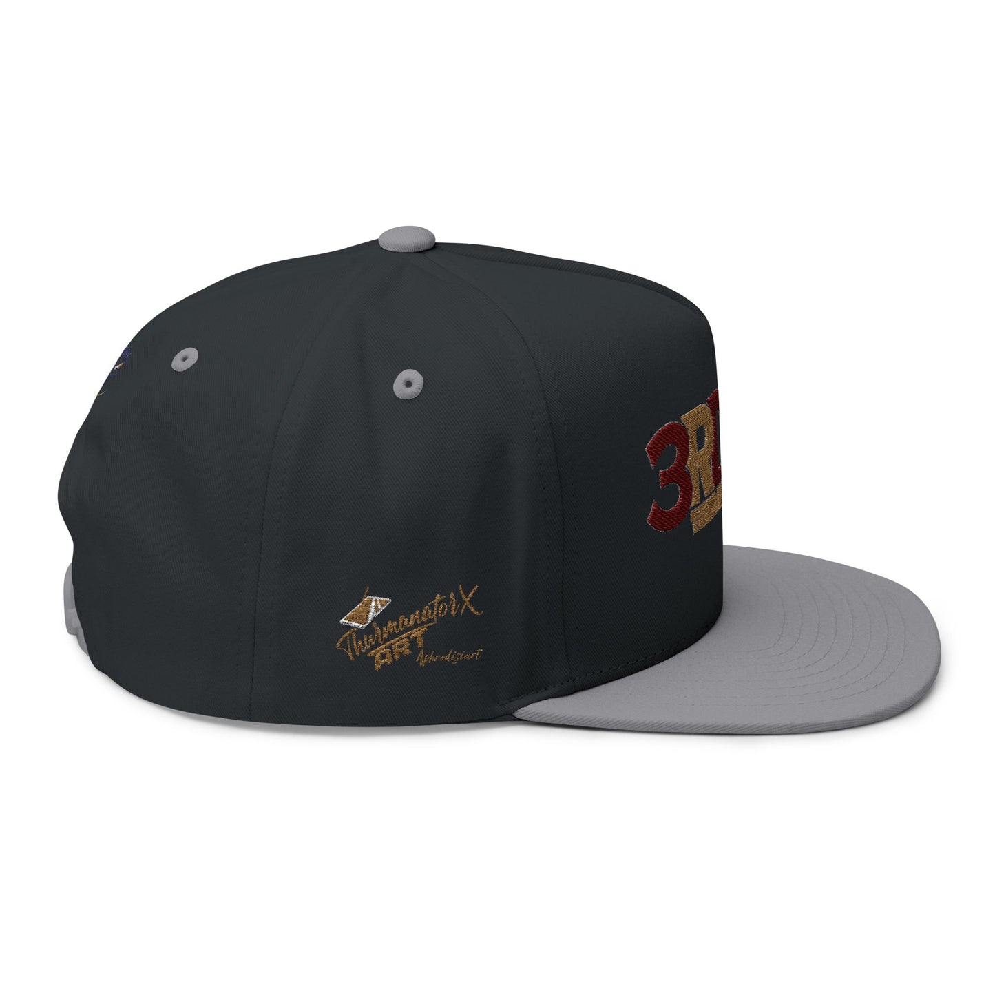 Third Eye Wide Wear | Flat Bill Cap (Embroidery)