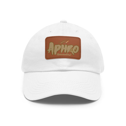 Dad Hat with Leather Patch (Rectangle) 803x508