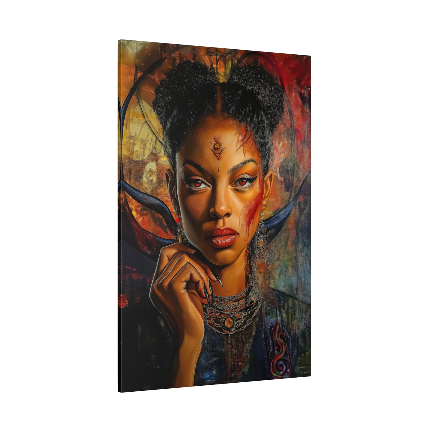 ThurmanatorX Art | Shattered Perspectives | Aphrodisiart | Matte Canvas Print
