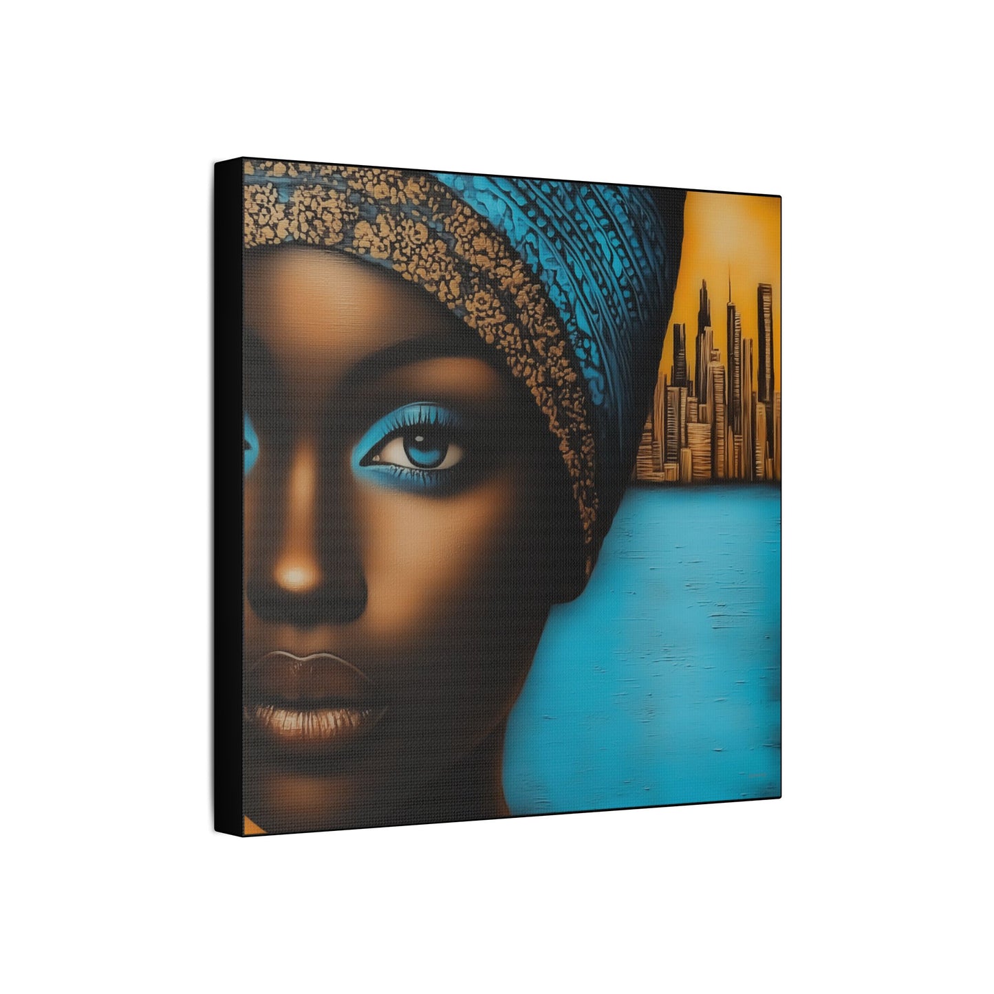 ThurmanatorX Art | Skywatcher Amara | Aphrochrysalis | Satin Canvas Art Print
