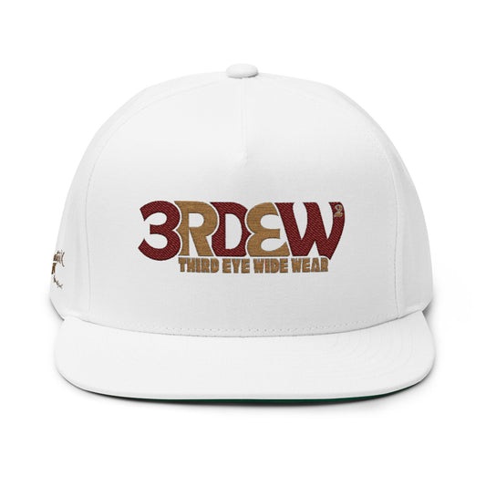 Third Eye Wide Wear | Flat Bill Cap (Embroidery)
