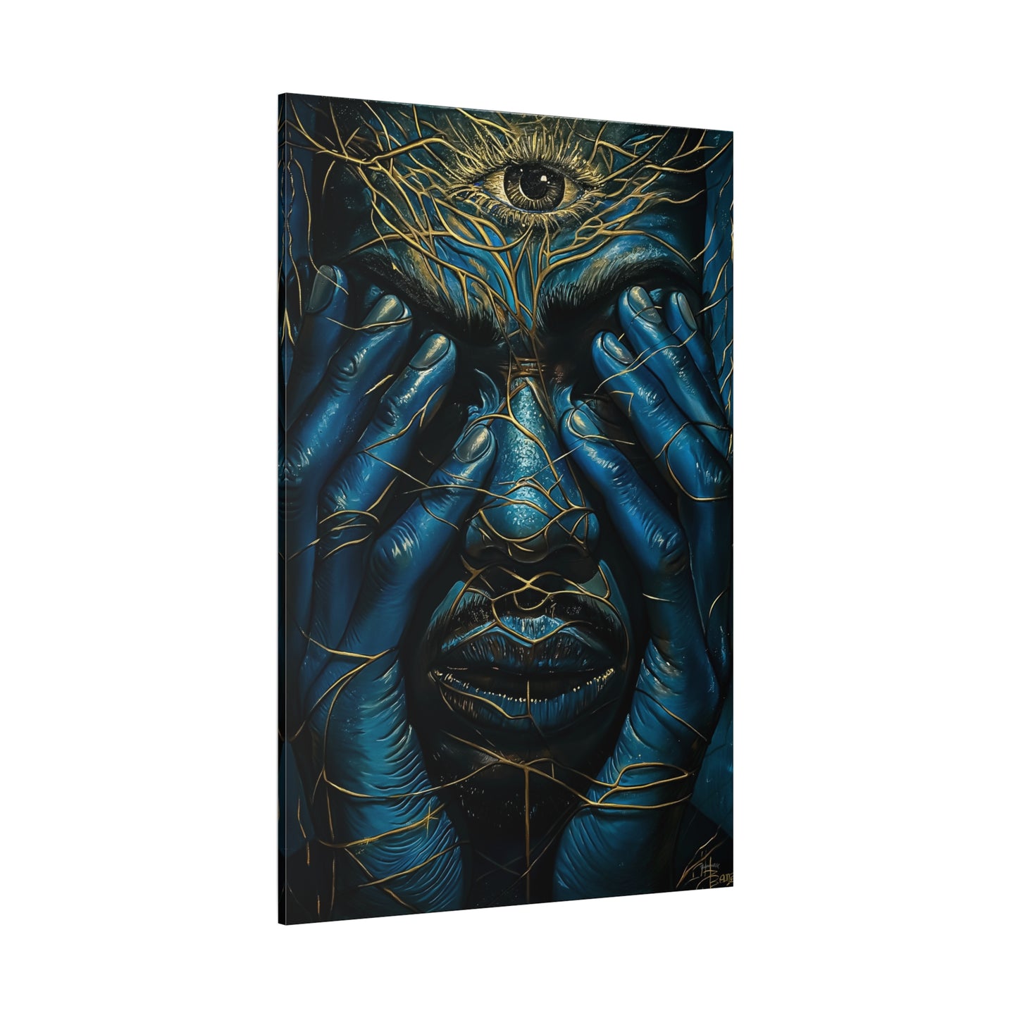 ThurmanatorX Art | Between the Veils | Aphrodisiart | Matte Canvas Print