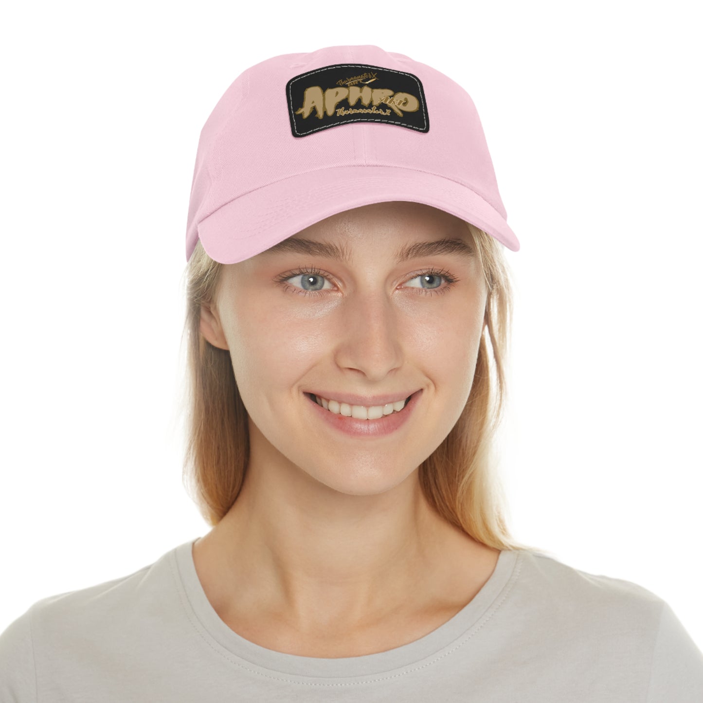 Dad Hat with Leather Patch (Rectangle) 803x508