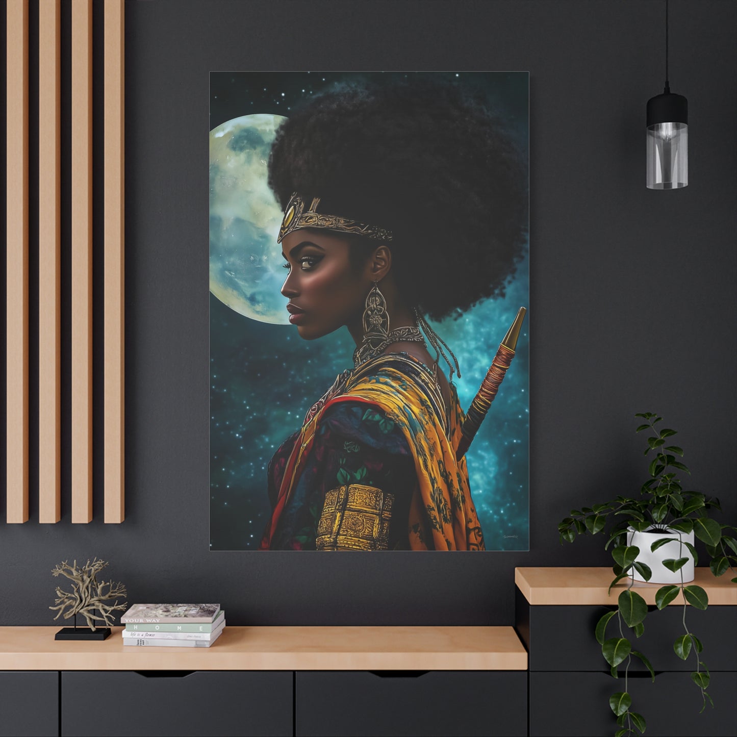 ThurmanatorX Art | Ciphered Soul | Aphrodisiart | Matte Canvas Print