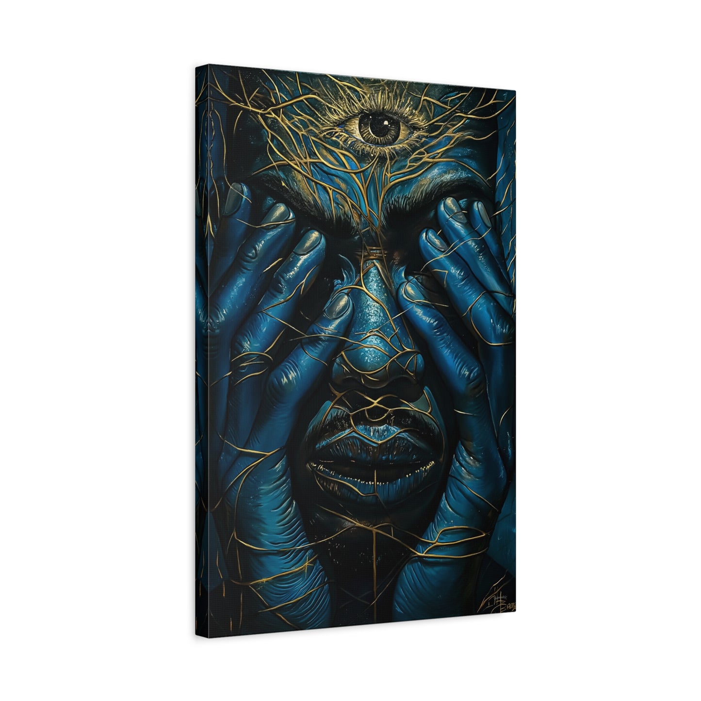 ThurmanatorX Art | Between the Veils | Aphrodisiart | Matte Canvas Print