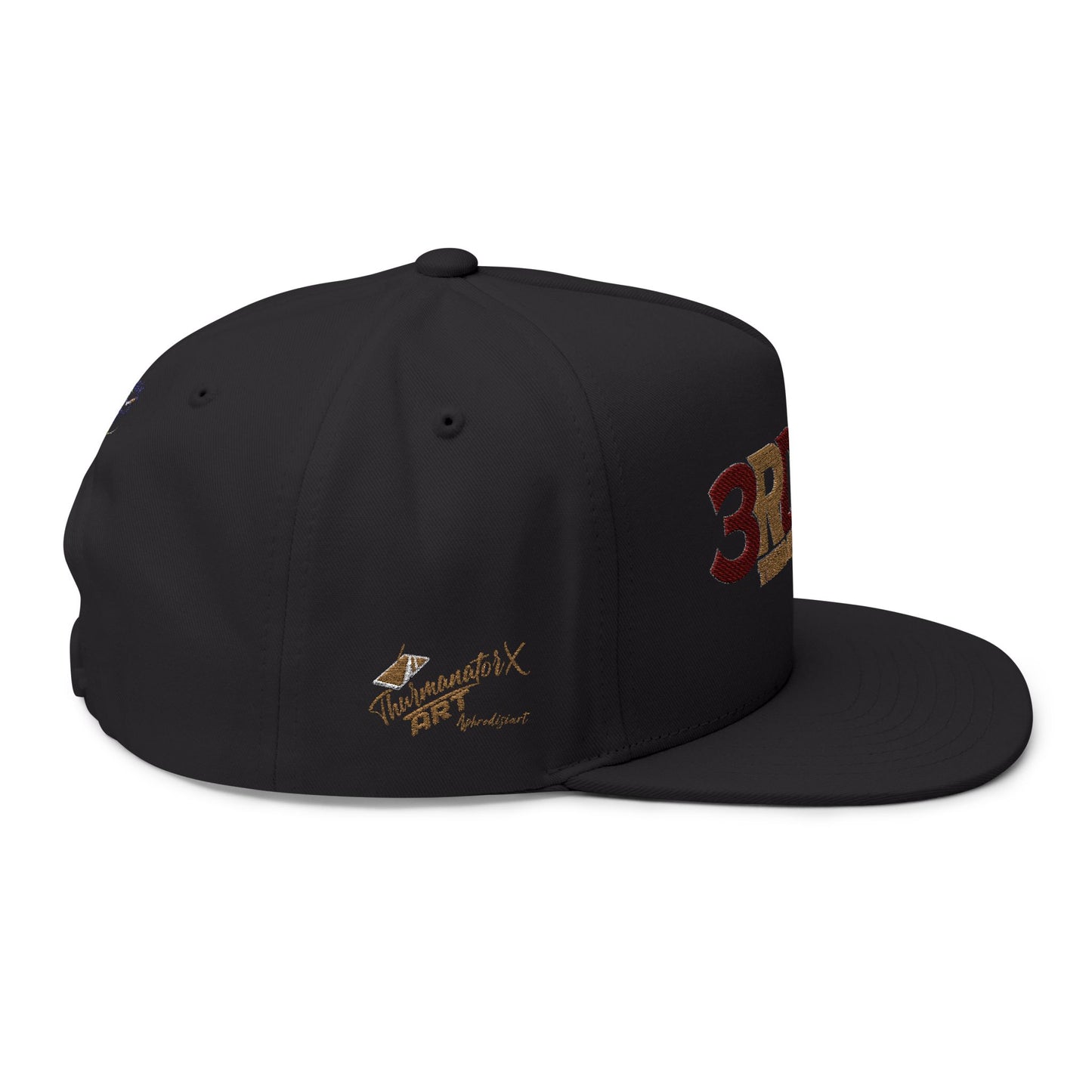 Third Eye Wide Wear | Flat Bill Cap (Embroidery)