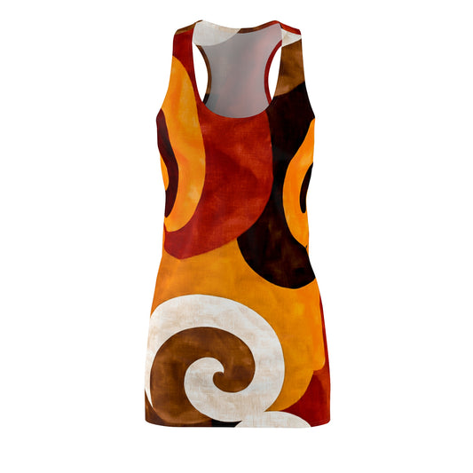 ThurmanatorX Art | AphroBoho Racerback Dresses | Bohemian Summer Style • Artistic Casual Wear • Unique Gifts for Women