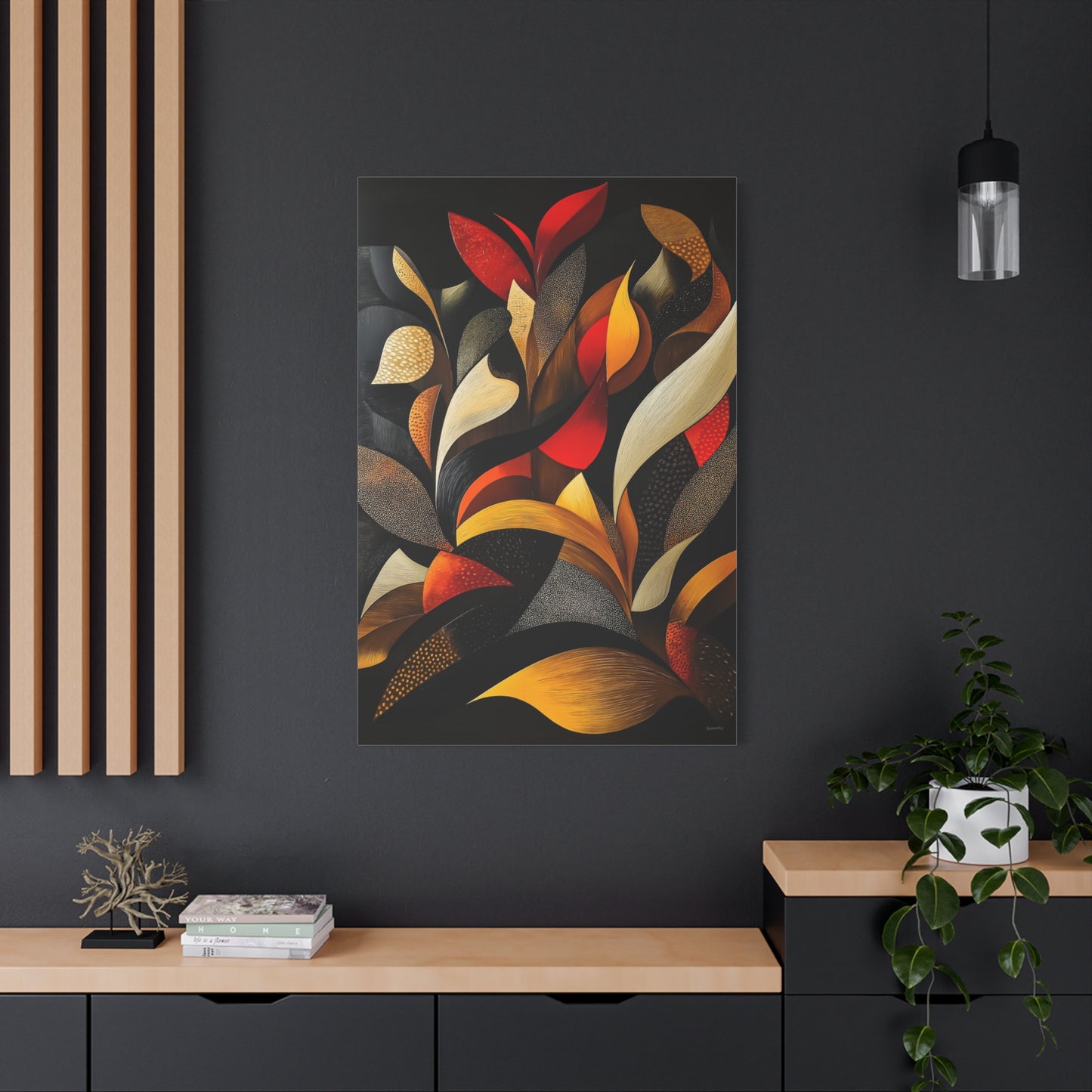 ThurmanatorX Art | Abstract Echoes | Aphrodisiart | Matte Canvas Print