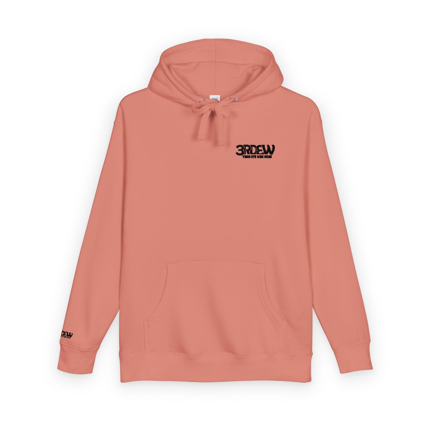 3RDEW² Hoodie | Unisex Fleece | Third Eye Minimalist Design | Conscious Comfort for Every Day & Divine Moments