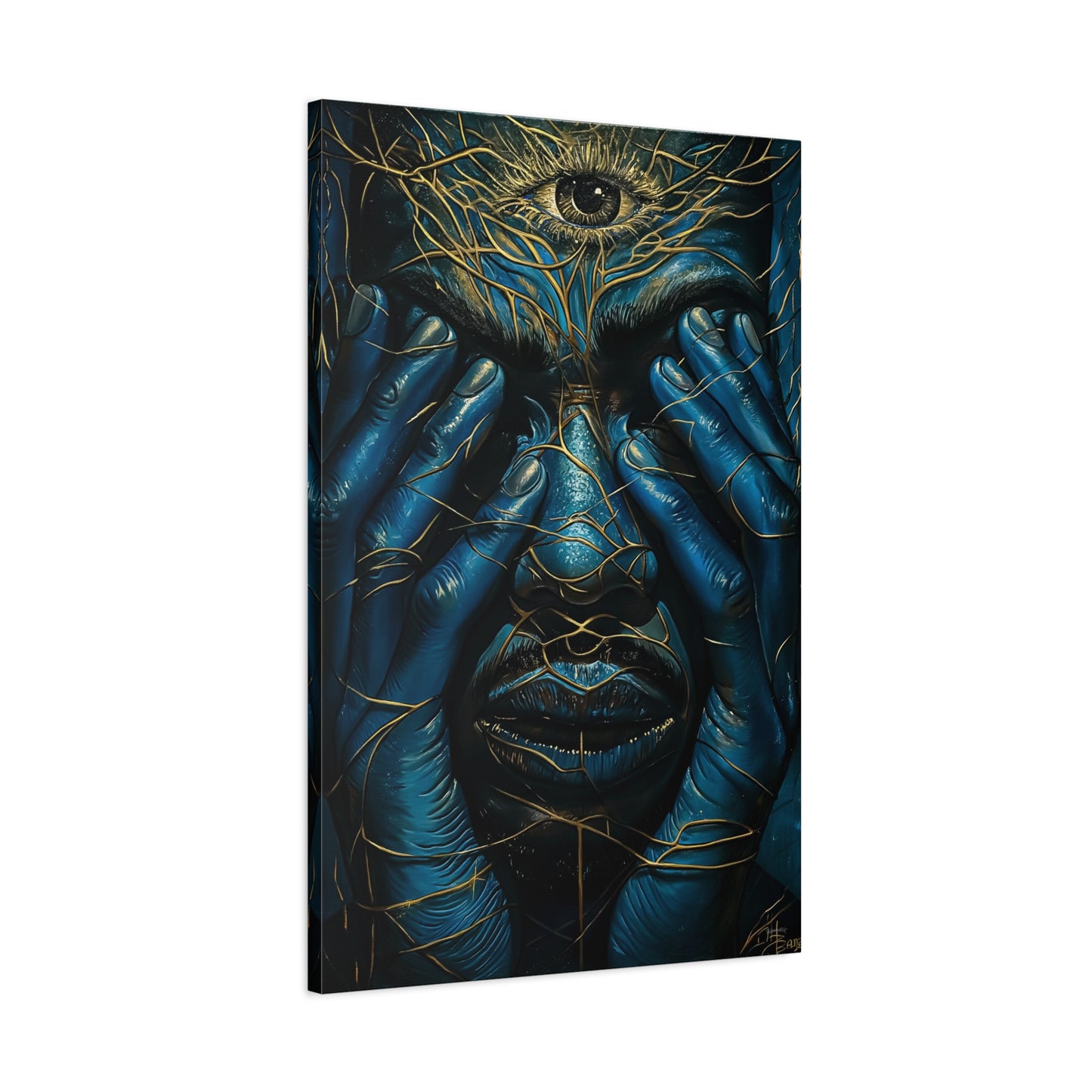 ThurmanatorX Art | Between the Veils | Aphrodisiart | Matte Canvas Print