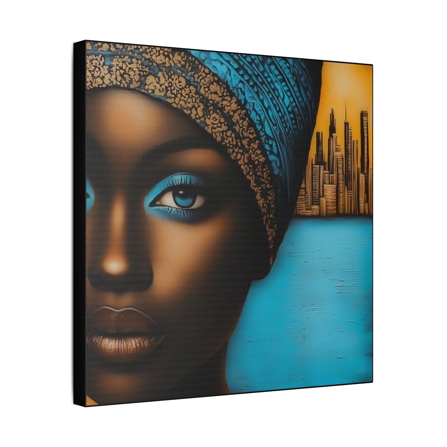 ThurmanatorX Art | Skywatcher Amara | Aphrochrysalis | Satin Canvas Art Print