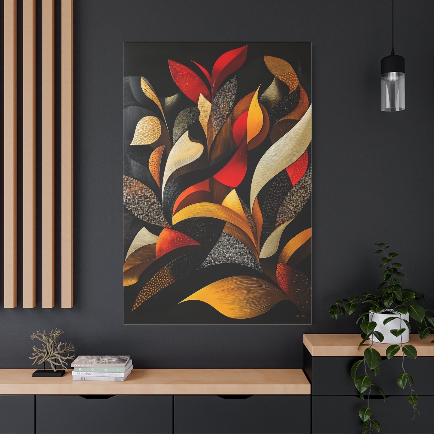 ThurmanatorX Art | Abstract Echoes | Aphrodisiart | Matte Canvas Print