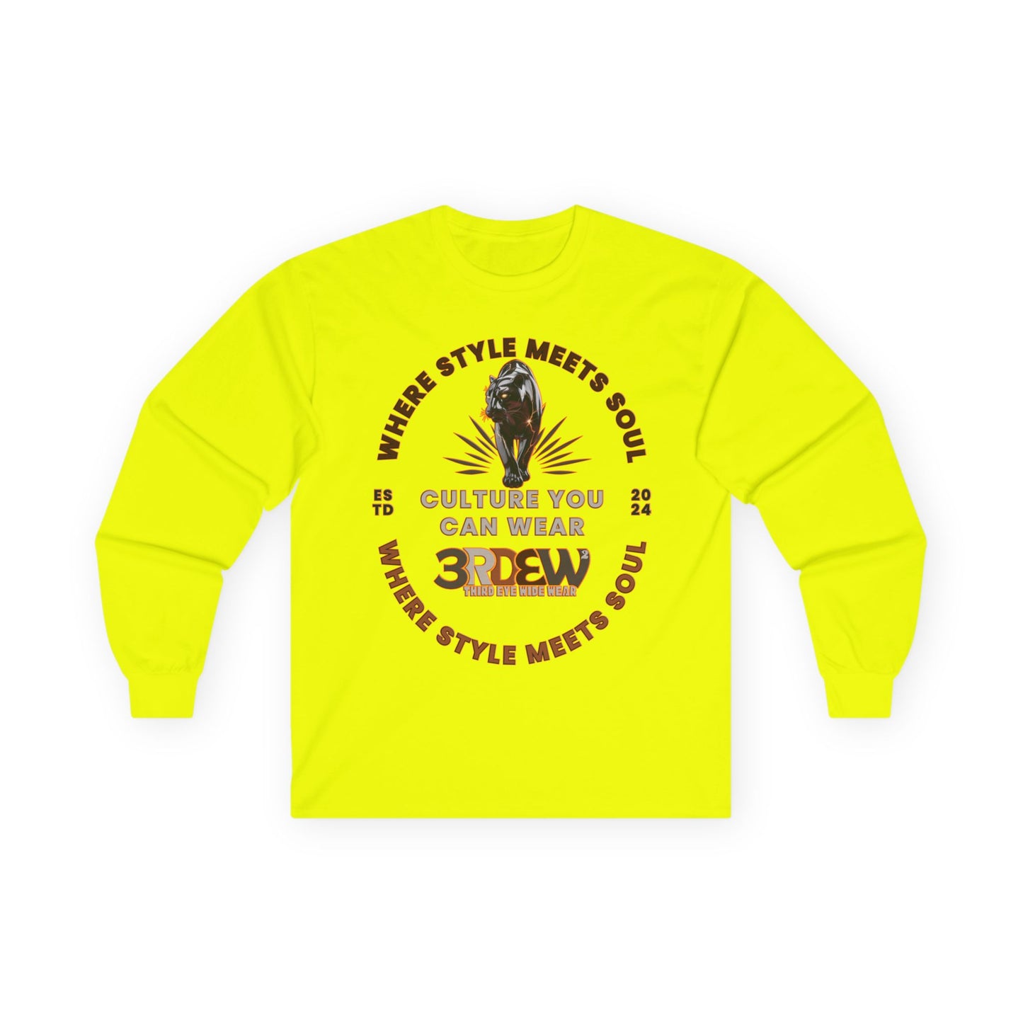 3RDEW² | Where Style Meets Soul | Third Eye Wide Wear | Unisex Ultra Cotton Long Sleeve Tee