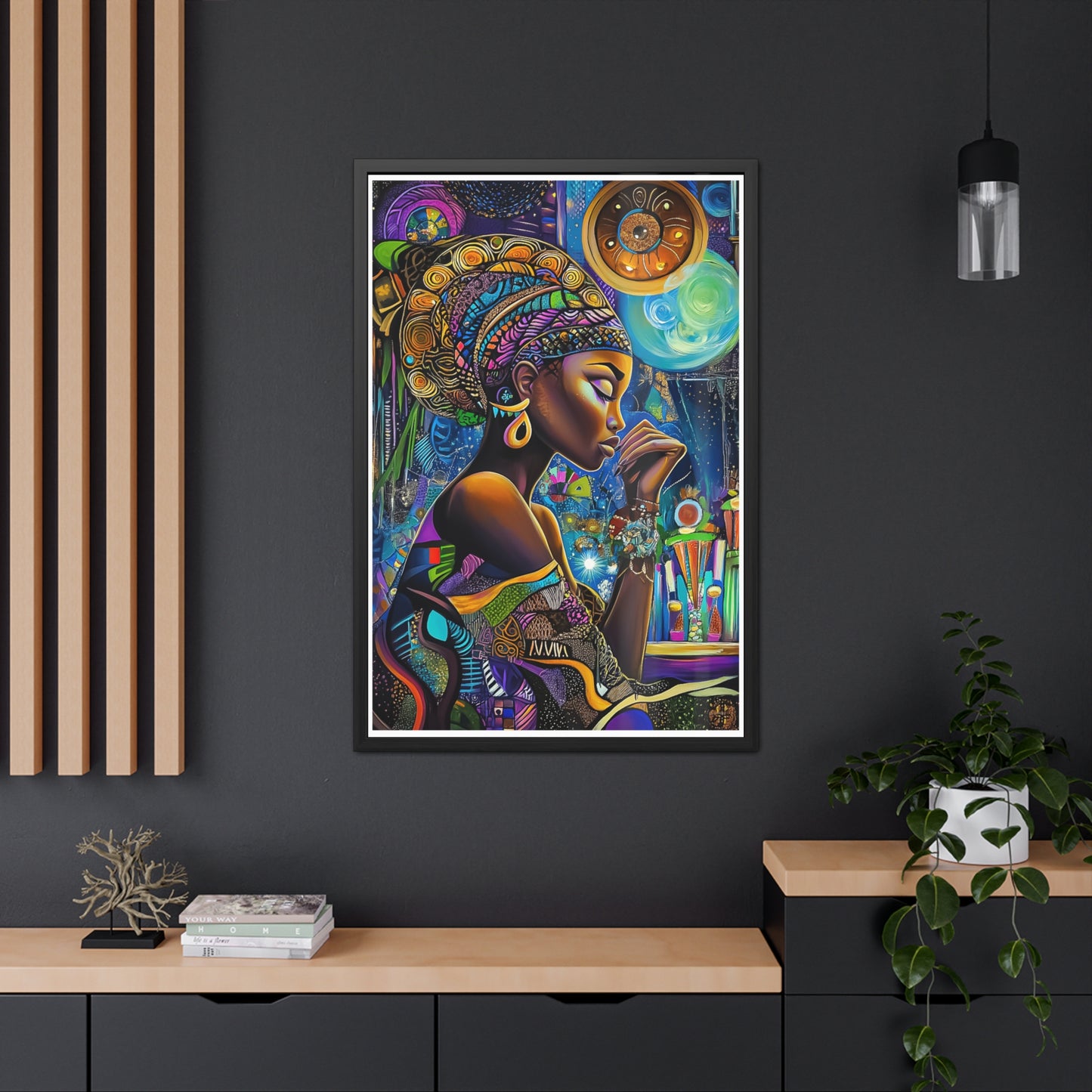 ThurmanatorX Art | Stardust Reunion | Aphrochrysalis | Framed Poster Print