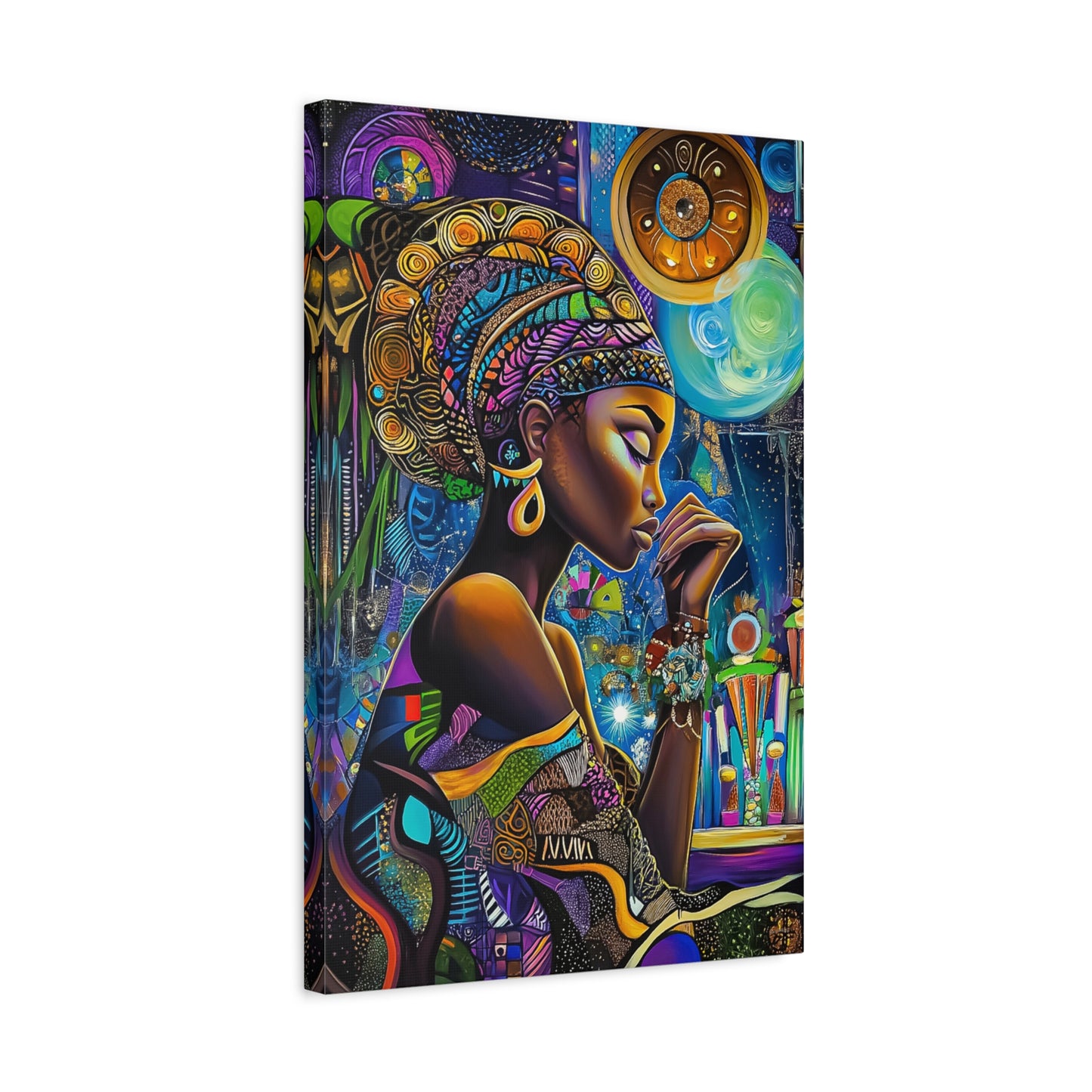 ThurmanatorX Art | Stardust Reunion | Aphrochrysalis | Matte Canvas, Stretched, 1.25"