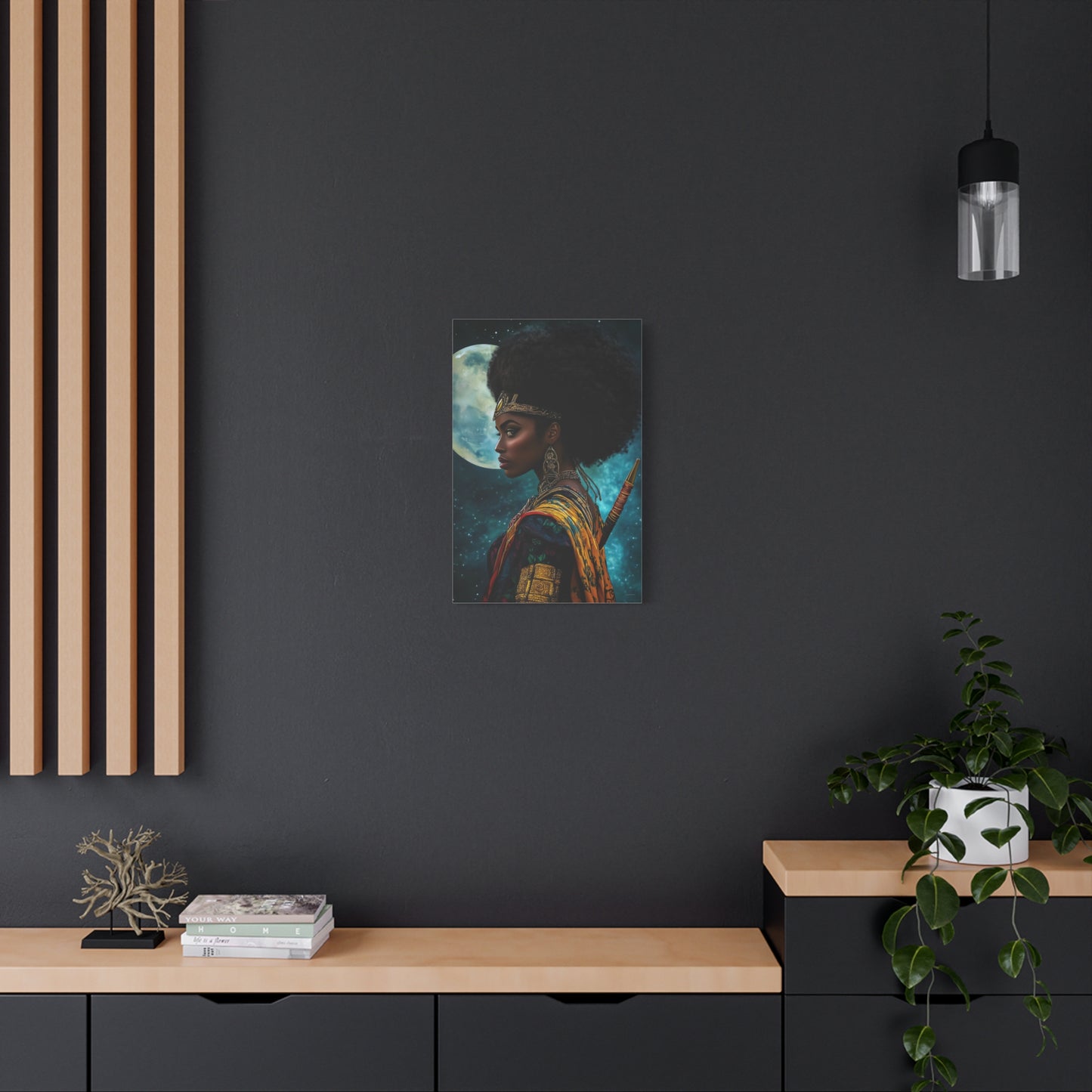 ThurmanatorX Art | Ciphered Soul | Aphrodisiart | Matte Canvas Print