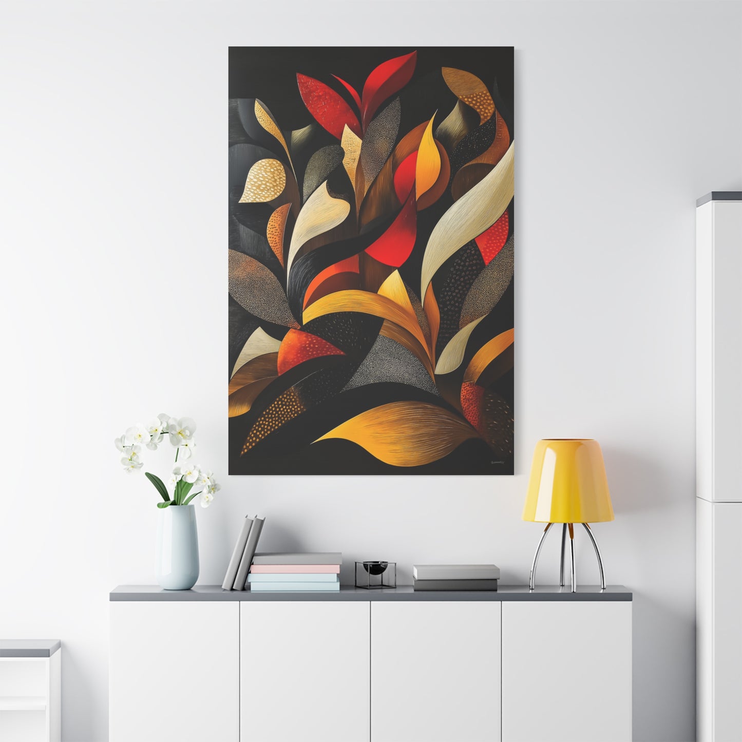 ThurmanatorX Art | Abstract Echoes | Aphrodisiart | Matte Canvas Print