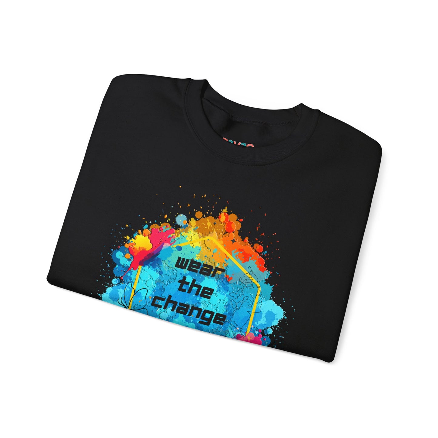 3RDEW² | Wear the Change | Third Eye Wide Wear |  Unisex Heavy Blend Crewneck Sweatshirt