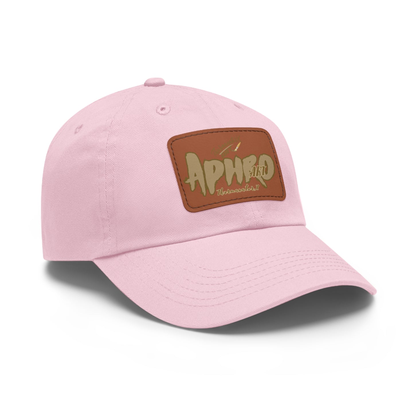 Dad Hat with Leather Patch (Rectangle) 803x508