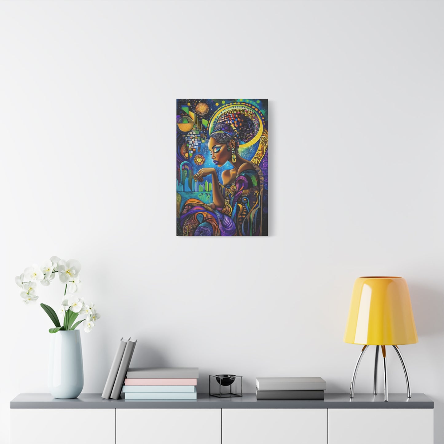 ThurmanatorX Art | Solar Bloom | Aphrochrysalis | Matte Canvas, Stretched, 1.25"