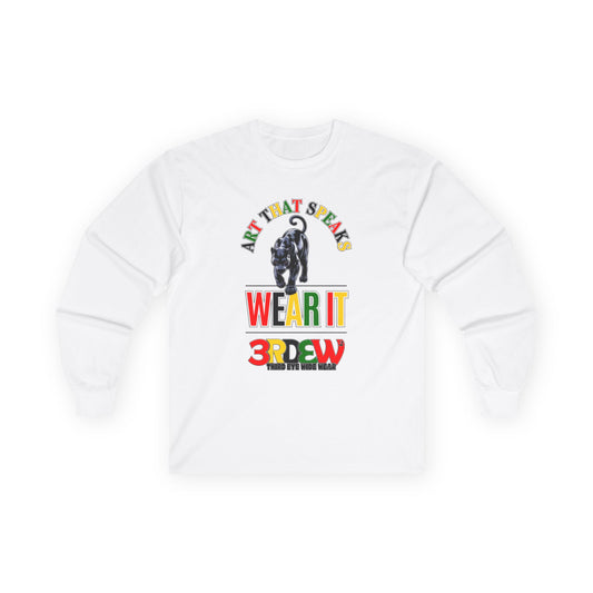 3RDEW² | Art That Speaks - Wear It | Third Eye Wide Wear | Unisex Ultra Cotton Long Sleeve Tee