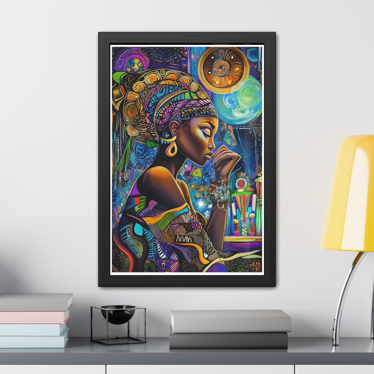 ThurmanatorX Art | Stardust Reunion | Aphrochrysalis | Framed Poster Print