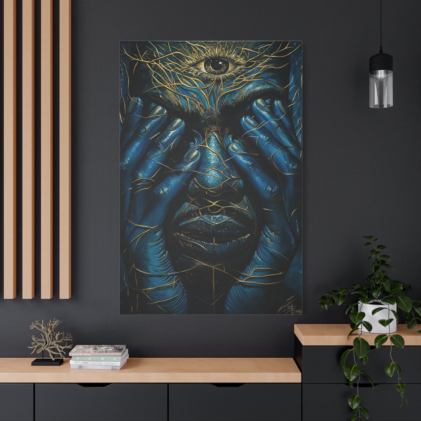 ThurmanatorX Art | Between the Veils | Aphrodisiart | Matte Canvas Print