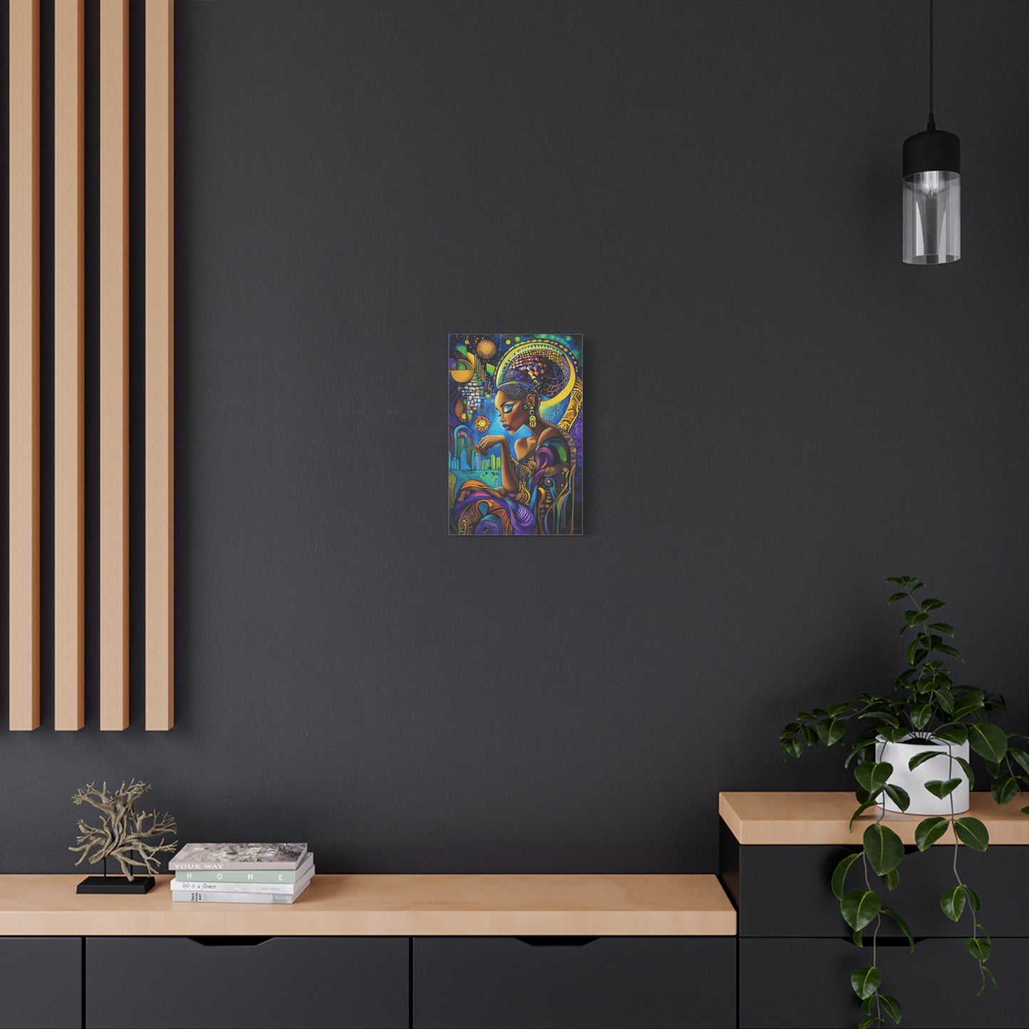 ThurmanatorX Art | Solar Bloom | Aphrochrysalis | Matte Canvas, Stretched, 1.25"