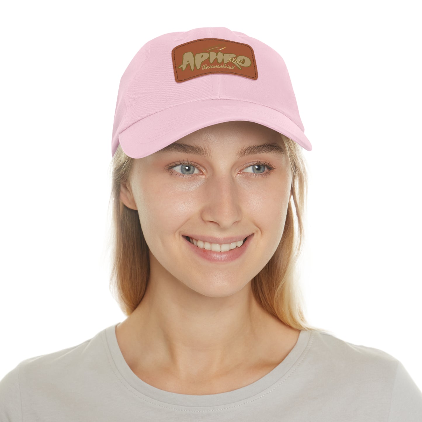 Dad Hat with Leather Patch (Rectangle) 803x508