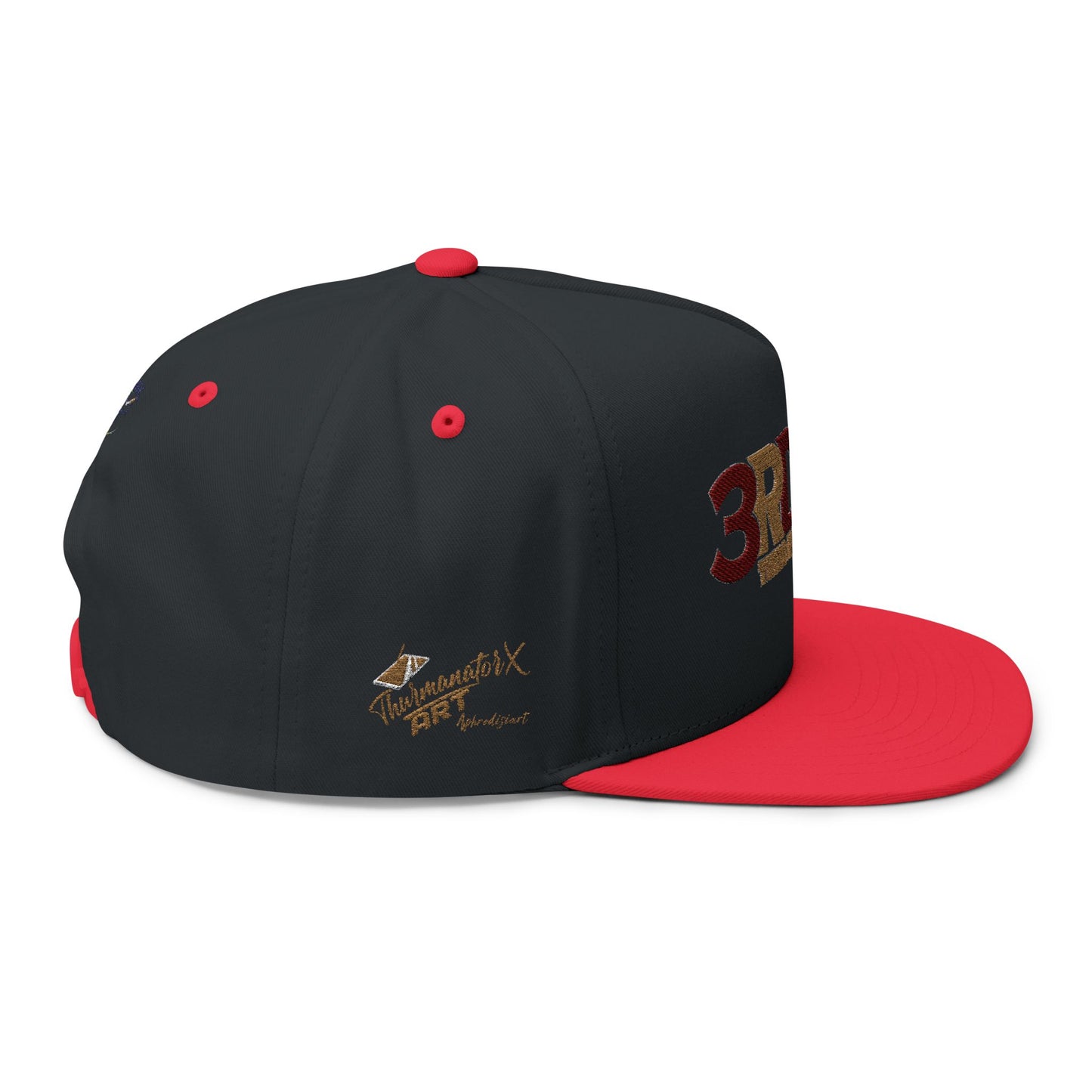 Third Eye Wide Wear | Flat Bill Cap (Embroidery)