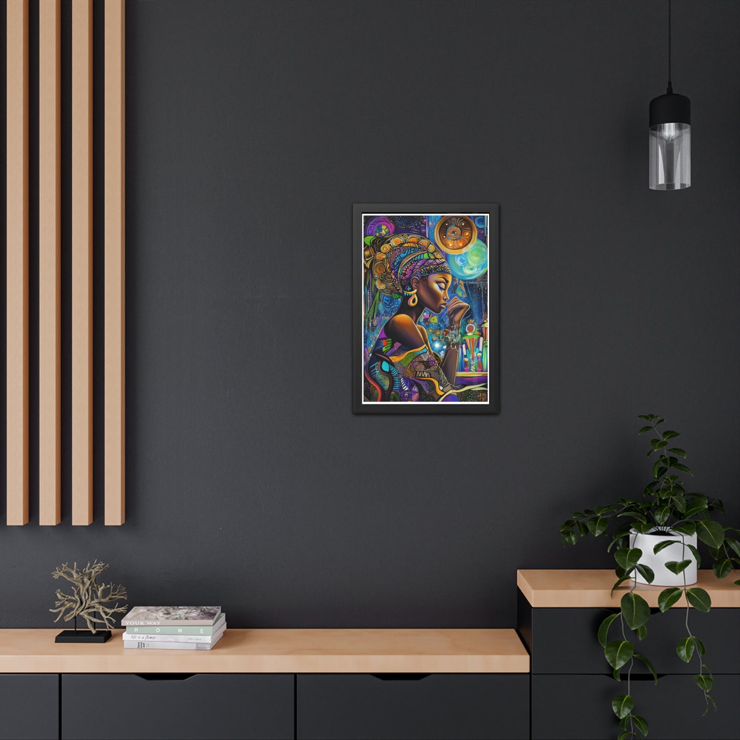 ThurmanatorX Art | Stardust Reunion | Aphrochrysalis | Framed Poster Print