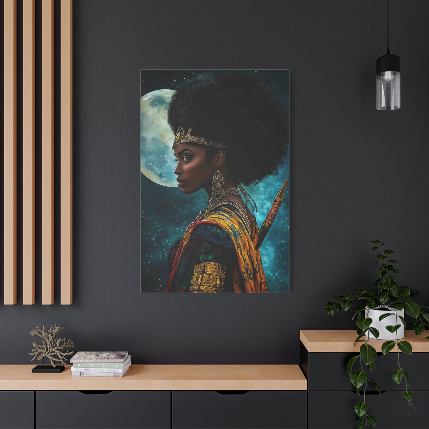 ThurmanatorX Art | Ciphered Soul | Aphrodisiart | Matte Canvas Print