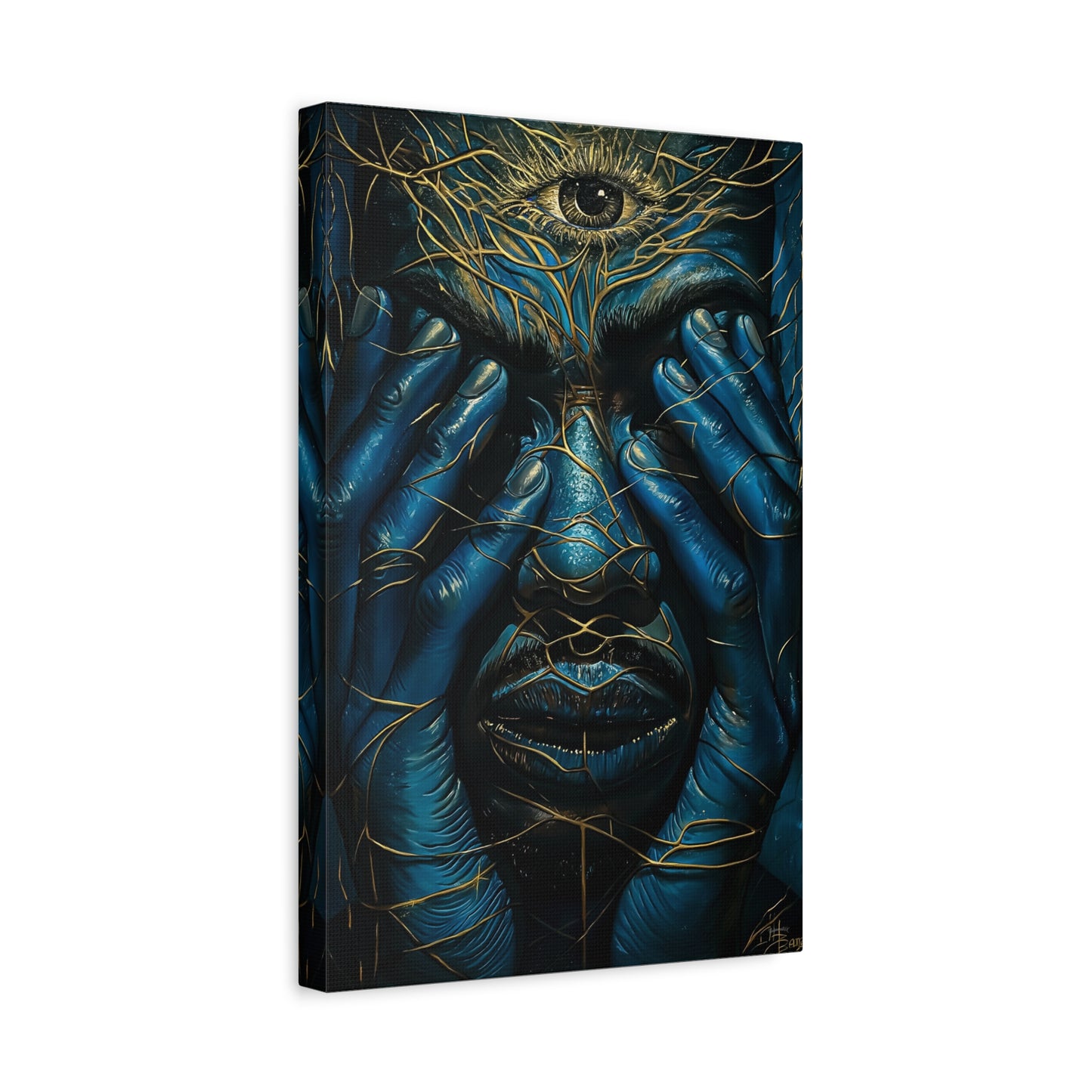 ThurmanatorX Art | Between the Veils | Aphrodisiart | Matte Canvas Print