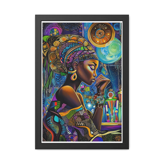 ThurmanatorX Art | Stardust Reunion | Aphrochrysalis | Framed Poster Print