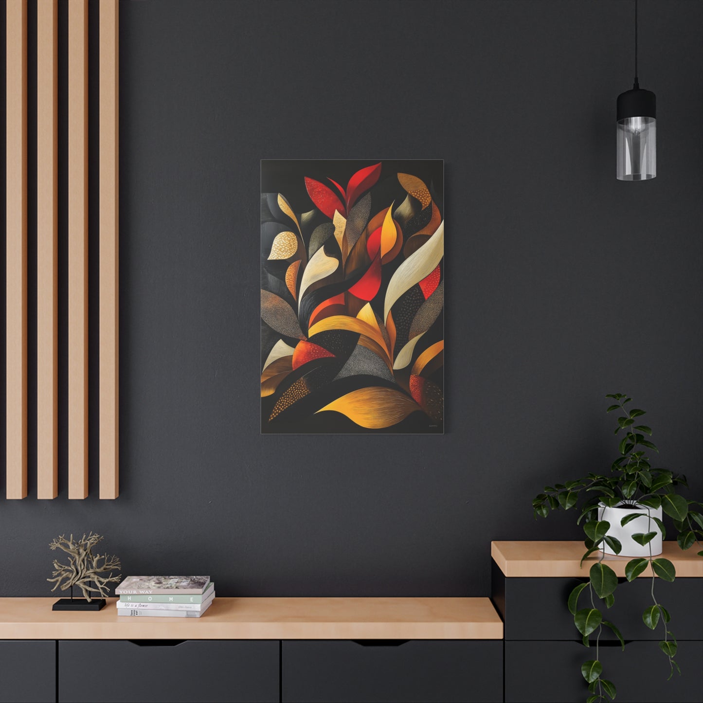 ThurmanatorX Art | Abstract Echoes | Aphrodisiart | Matte Canvas Print