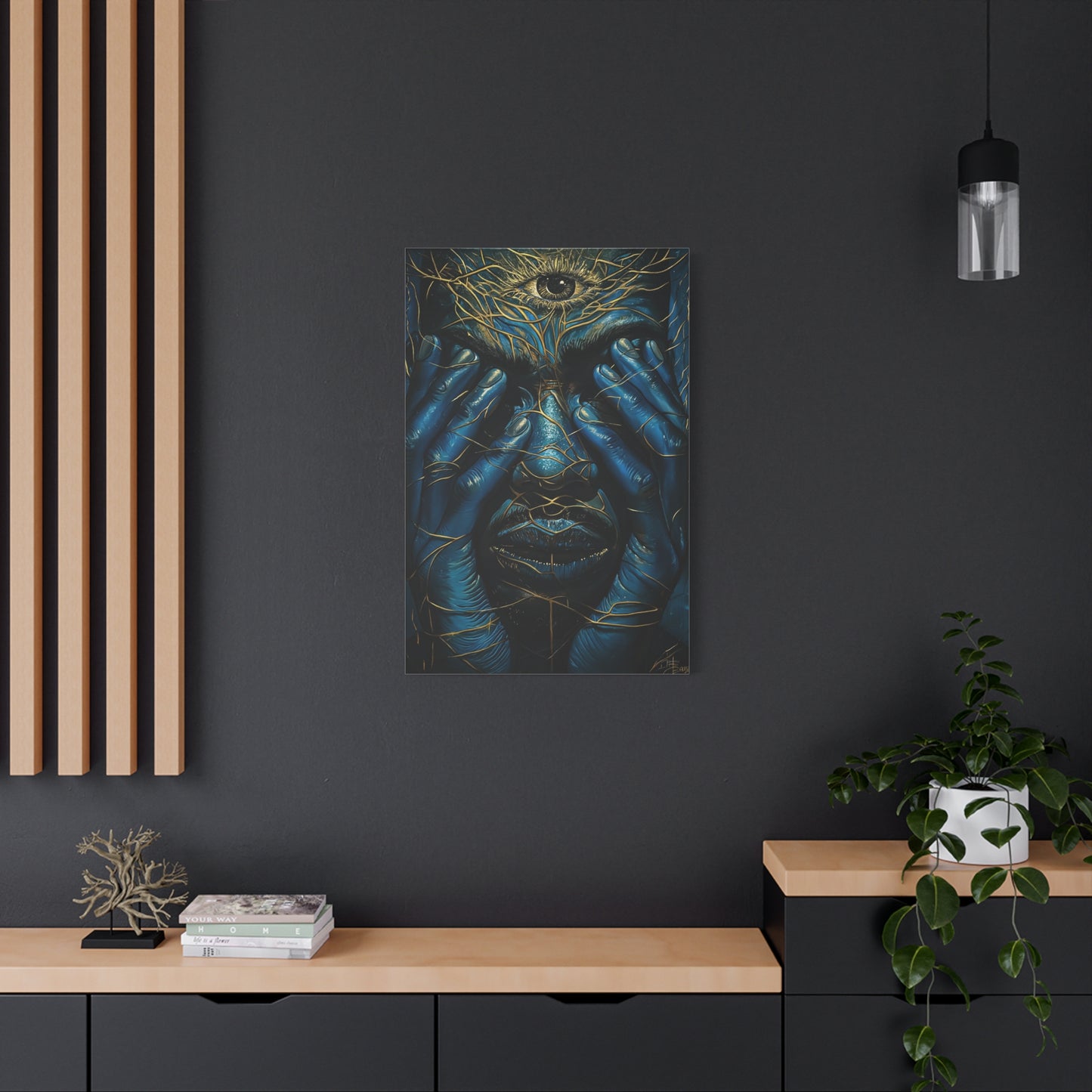 ThurmanatorX Art | Between the Veils | Aphrodisiart | Matte Canvas Print