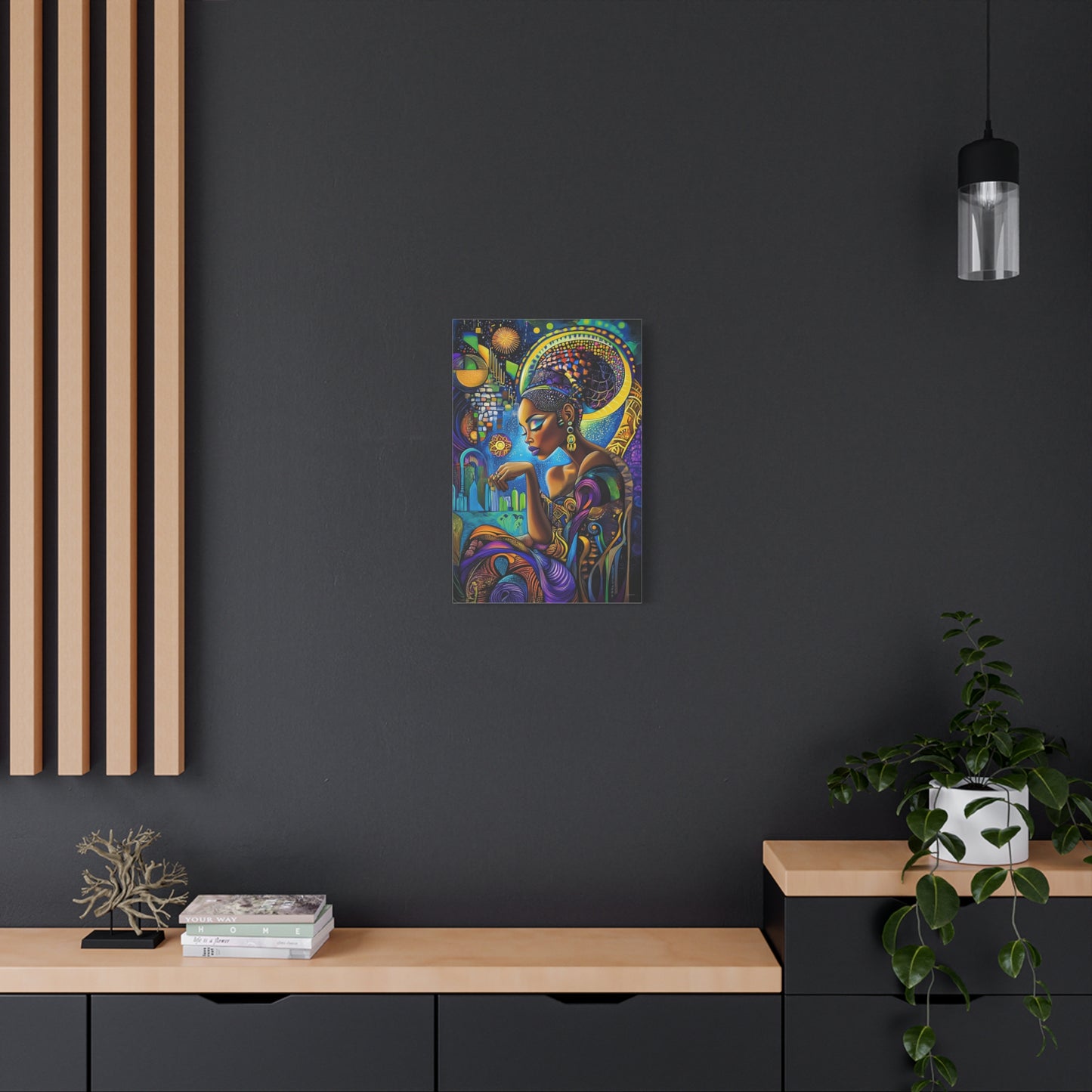 ThurmanatorX Art | Solar Bloom | Aphrochrysalis | Matte Canvas, Stretched, 1.25"