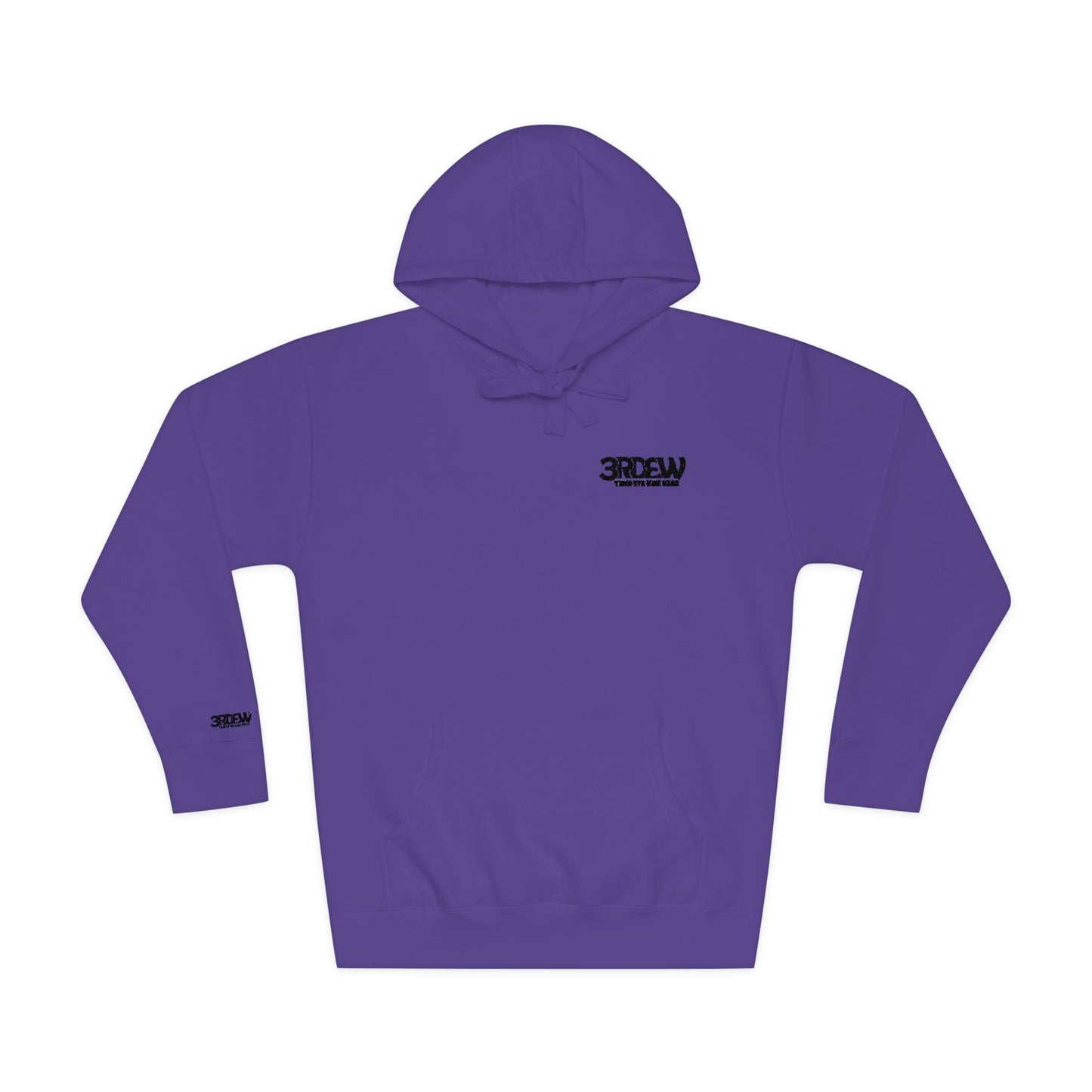 3RDEW² Hoodie | Unisex Fleece | Third Eye Minimalist Design | Conscious Comfort for Every Day & Divine Moments