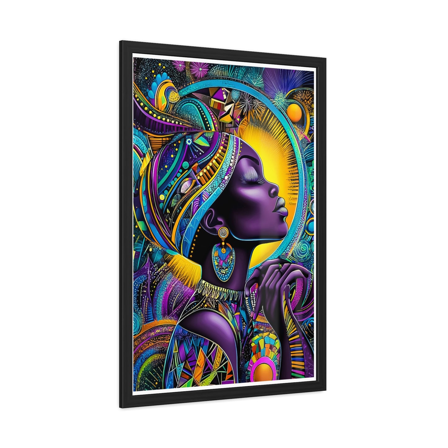 ThurmanatorX Art | Thoughts in Orbit | Aphrochrysalis | Framed Poster Print