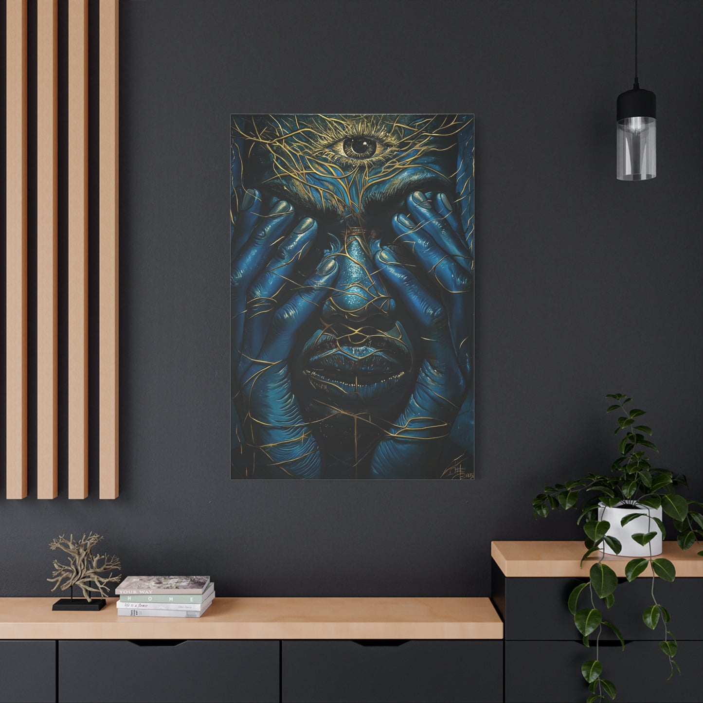 ThurmanatorX Art | Between the Veils | Aphrodisiart | Matte Canvas Print