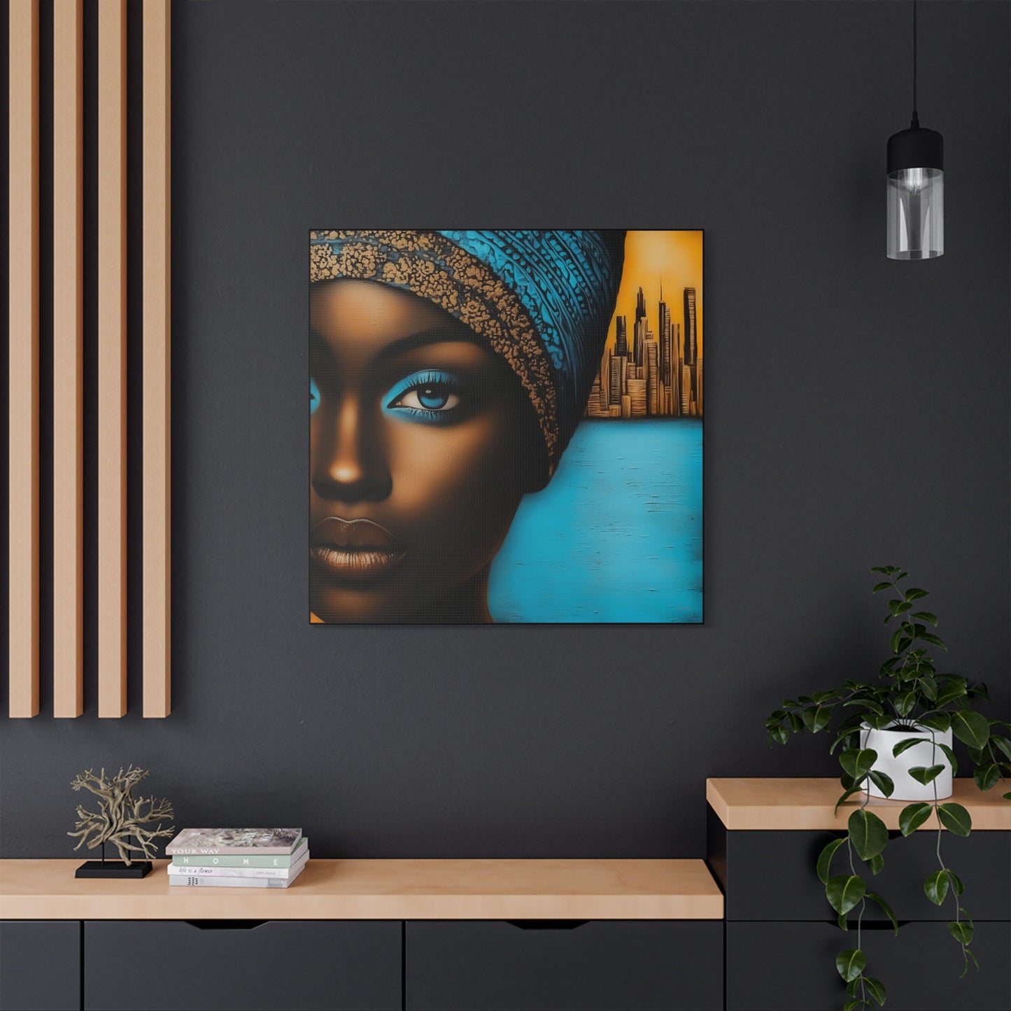 ThurmanatorX Art | Skywatcher Amara | Aphrochrysalis | Satin Canvas Art Print
