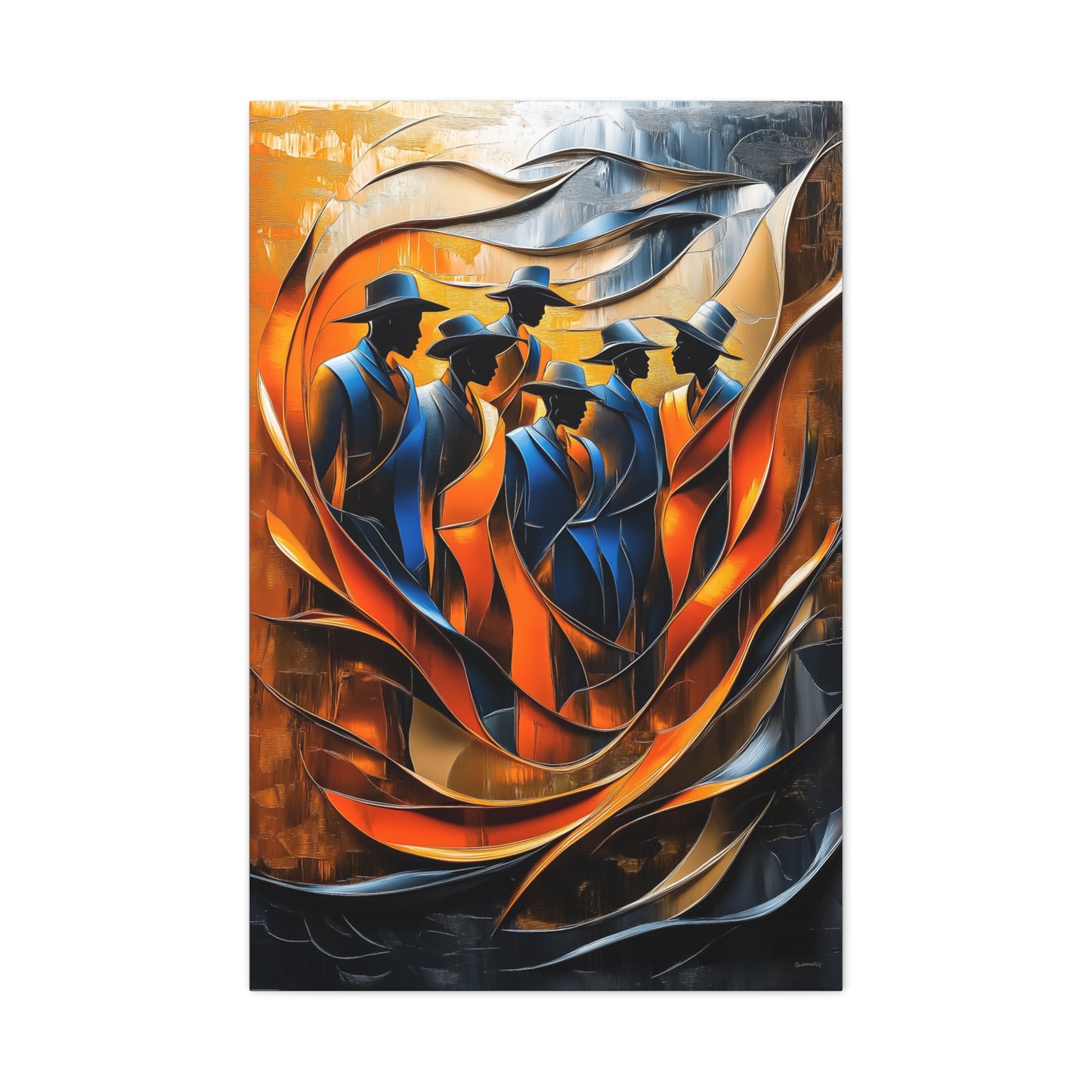 ThurmanatorX Art | Gilded Reverie | Aphrodisiart | Matte Canvas Print