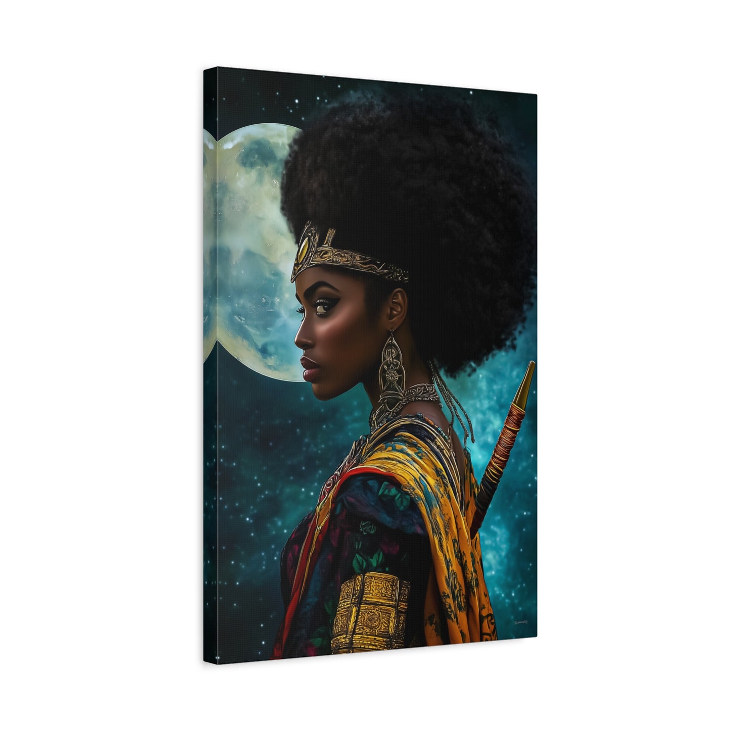ThurmanatorX Art | Ciphered Soul | Aphrodisiart | Matte Canvas Print