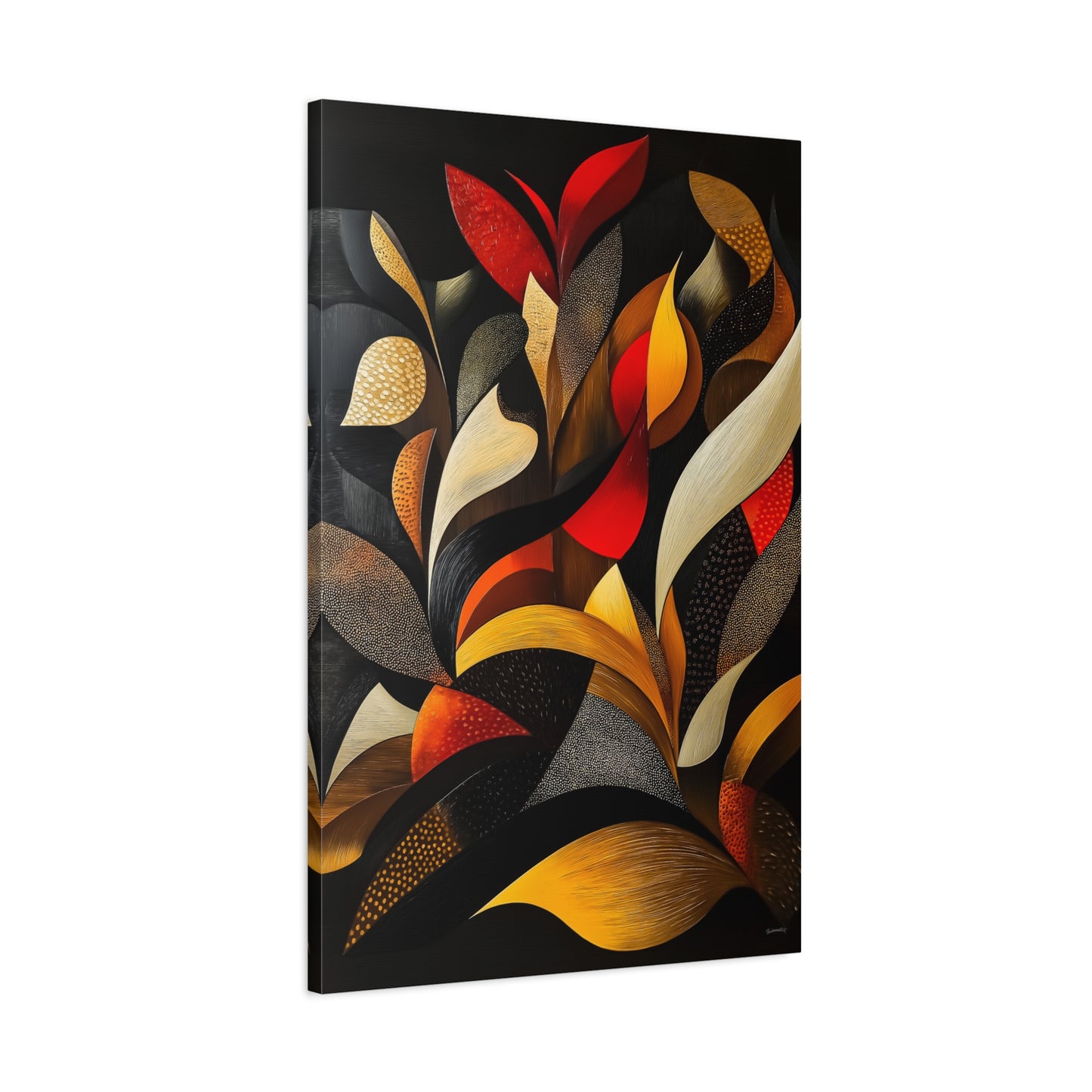 ThurmanatorX Art | Abstract Echoes | Aphrodisiart | Matte Canvas Print