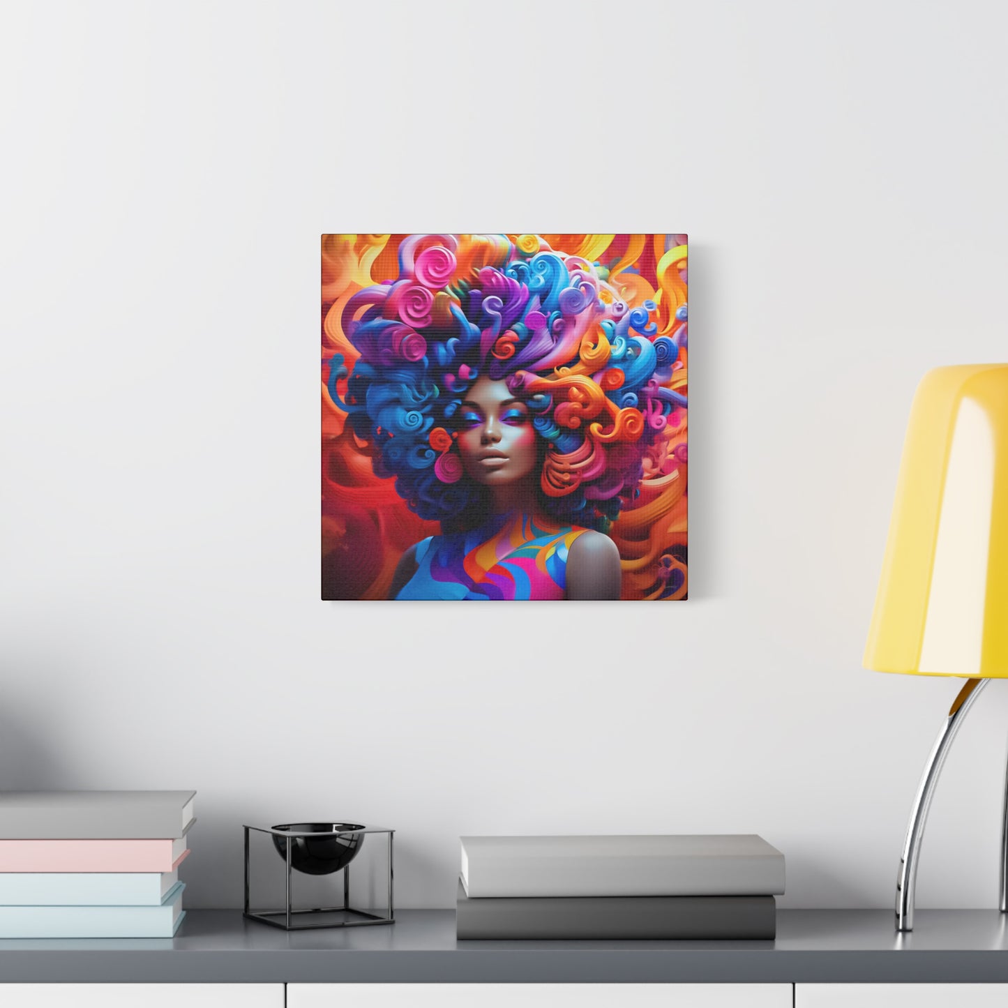 ThurmanatorX Art | Chaos in Full Bloom | Aphroeclectix | Matte Canvas Print