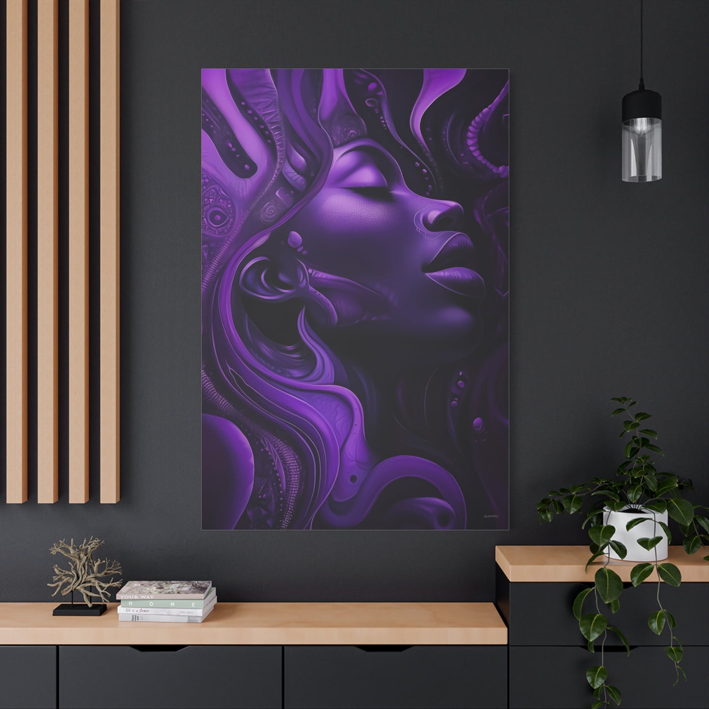 ThurmanatorX Art | Ethereal Mindscapes | Aphrodisiart | Matte Canvas Print
